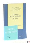 Bostyn, mr. S.J.R. / prof. mr. E.J. Dommering / prof. mr. J.K.M. Gevers / mr. B.M. Vroom-Cramer. - Moderne biotechnologie en recht. Tweede druk.
