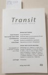 Randeria, Shalini und Tobias Berger: - Transit 49: Europäische Revue : Grenzen der Toleranz :