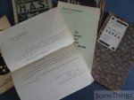 Theodoor J. Verschaeren. - 1) Gokwaja, Gek droomspel van gemaskerden en ongemaskerden voor verstanige menschen in drie bedrijven. 2) De geest van zijne excellentie Dansa. 3) H.A.S. Homines Automat Spiritus (soms is een mensch een geestrijk marjonet). Spel van, mesch-mar...
