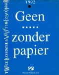 PROOST PRIKKELS 421 - Geen ... zonder papier.