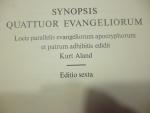 aland kurt - synopsis quattuor evangeliorum