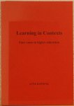 BANNINK, Anne. - Learning in contexts. Four cases in higher education