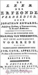 Edwards, D.D. Jonathan - De leer der erfzonde verdeedigd *nieuw*  --- De leer der erfzonde verdeedigd, door Jonathan Edwards, Professor en Predikant, te Northhampton, in Noord-Amerika.