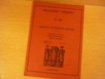 Ritter; August Gottfried (1811 - 1885) - Koraalbewerkingen; Incognita Organo - Deel 22