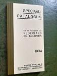 red. - Speciaal-catalogus van de postzegels van Nederland en kolonien 1934