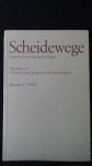 Jünger, Fr.G. & Himmelheber, M. Hrsg., - Scheidewege. Jahresschrift für skeptisches Denken. 13 Folgen.
