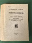 Bakhuizen van den Brink, De Bruin & Dankbaar (red) - Nederlands Archief voor Kerkgeschiedenis; deel XLVI