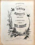 Barbot, Paul: - Pinson et Fauvette. Causerie matinale. 11e esquisse de genre pour piano. Op. 29