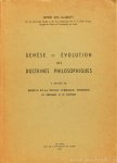 AL-ASSIUTY, SARWAT ANIS - Genèse et évolution des doctrines philosophiques. A propos de Jhering et la pensée juridique moderne.