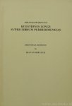 BURIDANUS, JOHANNES, JEAN BURIDAN - Questiones longe super librum perihermeneias. Edited with an introduction by R. van der Lecq.