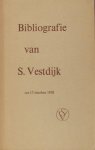 Gregoor, Nol (inl.), M. Grijzen (samenst.). - Bibliografie van S. Vestdijk tot 17 oktober 1958.