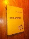 JONG, A.M. DE, - De schotel die kwam en ging.
