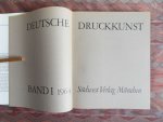 Mungenast, Christoph (voorwoord). - Deutsche Druckkunst. I.