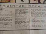 Tourtel, Mary - De avonturen van Bruintje Beer. Deel 1.4.5.6.7.8. eerste vierde vijfde zesde zevende achtste SERIE. met UNIEKE UITGAVE BORD SPEL bordspel