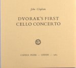 Clapham, John. - Dvorak's first cello concerto.