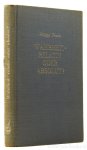 FRANK, P. - Wahrheit - relativ oder absolut? Mit einem Vorwort von Albert Einstein. Deutsche Übertragung von G. Deuel.