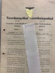  - Verordnungsblatt fur die besetzten niederlandischen Gebiete. stuck 5. 22 Juni 1940. Zweite Auflage