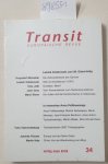 Michalski, Krzysztof und Tony Judt: - Transit 34: Europäische Revue : Leszek Kolakowski zum 80. Geburtstag :