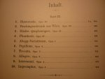 Schumann; Robert (1810-1856) - WERKE fur Pianoforte solo - Band III; revidiert von Alfred Dorffel; mit fingersatz von Adolf Ruthardt