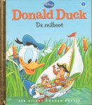 Walt Disney - Donald Duck, De Zeilboot, Een Disney Gouden Boekje, Deel 01 De Disney Familie, kleine hardcover, gave staat (nieuwstaat)