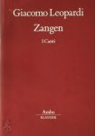 Giacomo Leopardi - Zangen : I Canti Vertaald, ingeleid en toegelicht door Frans van Dooren