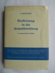 Gstirner, Prof. Fritz - Einführung in die Arzneibereitung