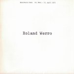 Werro, Roland - Huber, Carlo. - Roland Werro