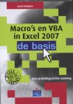 Gerrit Bruijnes - Macros & Vba Excel 2007 - De B