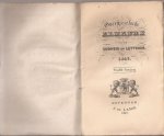  - Overijsselsche Almanak voor oudheid en letteren 1847. Twaalfde Jaargang.