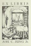 Pieck, Anton. - Exlibris voor Joh. C. Jung jr. Pieck, Anton. - Exlibris voor Joh. C. Jung jr.