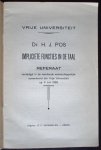 Dr. H.J. Pos - Impliciete functies in de taal. Referaat verdedigd in de veertiende wetenschappelijke samenkomst der Vrije Universiteit op 4 Juli 1928