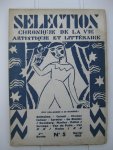 Anthelme, Gille e.a. - Sélection chronique de la Vie Artistique et Littéraire.