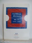 Department of Caribbean Studies (ed.) - Caribbean Abstracts no. 11 1999-2000