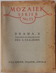Saalborn, A - Mozaiek Serie B No. 13 Drama II met toneeltekst