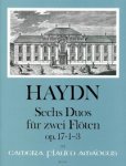Haydn, Joseph - Sechs Duos für zwei Flöten op. 17 (ed. Bernhard Pauler)