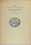 Six van Chandelier, J. van. - Poësy. Bloemlezing uit zijn dichtwerk