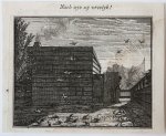 Vinne, Vincent Laurensz. van der (II) (1686-1742) - [Original etching] Noch zyn zy vroolyk. [S. Spinneker 'Leerzame Zinnebeelden'], ca 1717-1757.