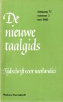 Sötemann, A.L. e.a. (redactie) - De nieuwe taalgids, jaargang 73, nummer 3, mei 1980