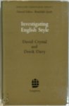 David Crystal 11475,  Derek Davy - Investigating English Style