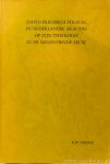 STRAUSS, D.F., OBBINK, H.W. - David Friedrich Strauss in Nederlandse reacties op zijn theologie in de negentiende eeuw.