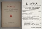 DJAJADININGRAT, RADEN AR IO HOESEIN (et al, eds.), - Djawa. Tijdschrift van het Java-Instituut. 9e jaargang, aflevering 6 (December 1929).