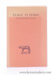 Durry, Marcel. - Éloge Funèbre d'une Matrone Romaine (Éloge dit de Turia) Texte établi, traduit et commenté par Marcel Durry.