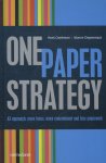Manon Diepenmaat - One paper strategy