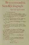 VISSER, HANS - Brieven rond de Vestdijk-biografie.