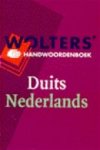 Gelderen, J,van - Wolters  ' Handwoordenboek Nederlands - Duits en Duits - Nederlands