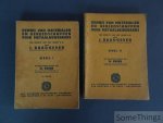 J. Raadgever. - Kennis van materialen en gereedsschappen voor metaalbewerkers. Ten dienste van het Lager N.O. (2 delen)