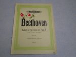BEETHOVEN, L.van - Klavierkonzert Nr. 4 für Klavier und Orchester. G dur - G major - sol majeur. Opus 58. Ausgabe fur zwei Klaviere von Max Pauer
