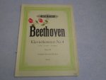 BEETHOVEN, L.van - Klavierkonzert Nr. 4 für Klavier und Orchester. G dur - G major - sol majeur. Opus 58. Ausgabe fur zwei Klaviere von Max Pauer