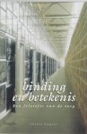 C. Vergeer - Binding en betekenis