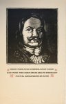 Unknown maker - [Later woodengraving, 20th century] Portrait of Michiel de Ruyter (1607-1676) [series title: Zes vaderlandsche rijm], 1 p.